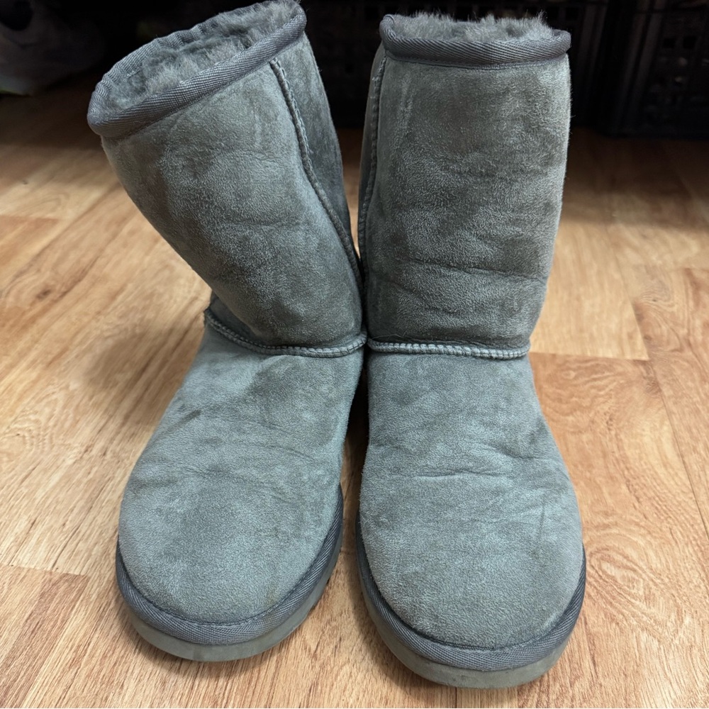 UGG Gray Suede Boots